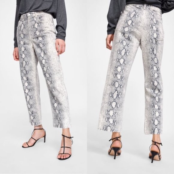 Zara Pants & Jumpsuits New Zara Premium The 9s Wide Leg High Waist